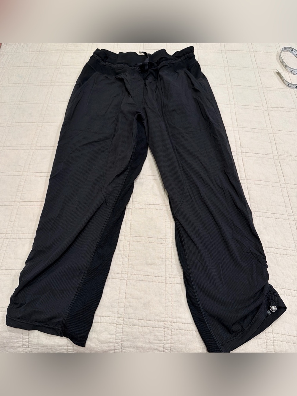 Lululemon black dance studio pant— Size 12